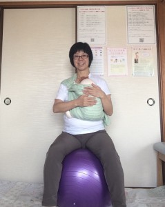 スリング抱っこ